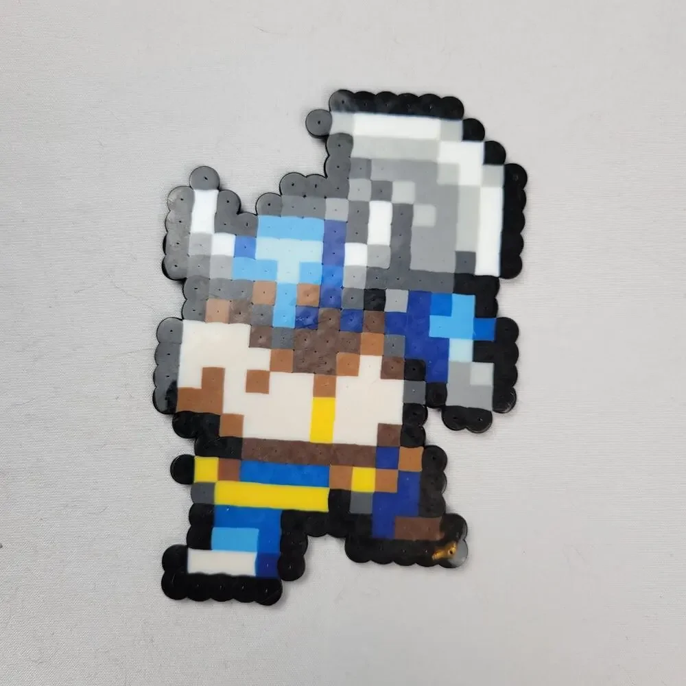 Berserker Fire Emblem Perler Bead Pixel Art